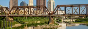 The Skyline of Columbus, OH